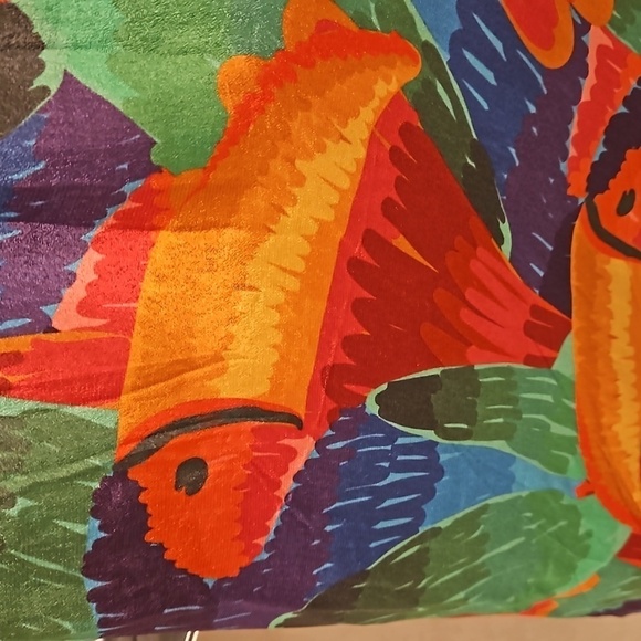 💕FARM RIO💕 Painted Toucans Midi Dress ~ 100% Viscose XS - Picture 10 of 14